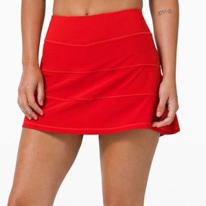 Dark red LuluLemon Skirt